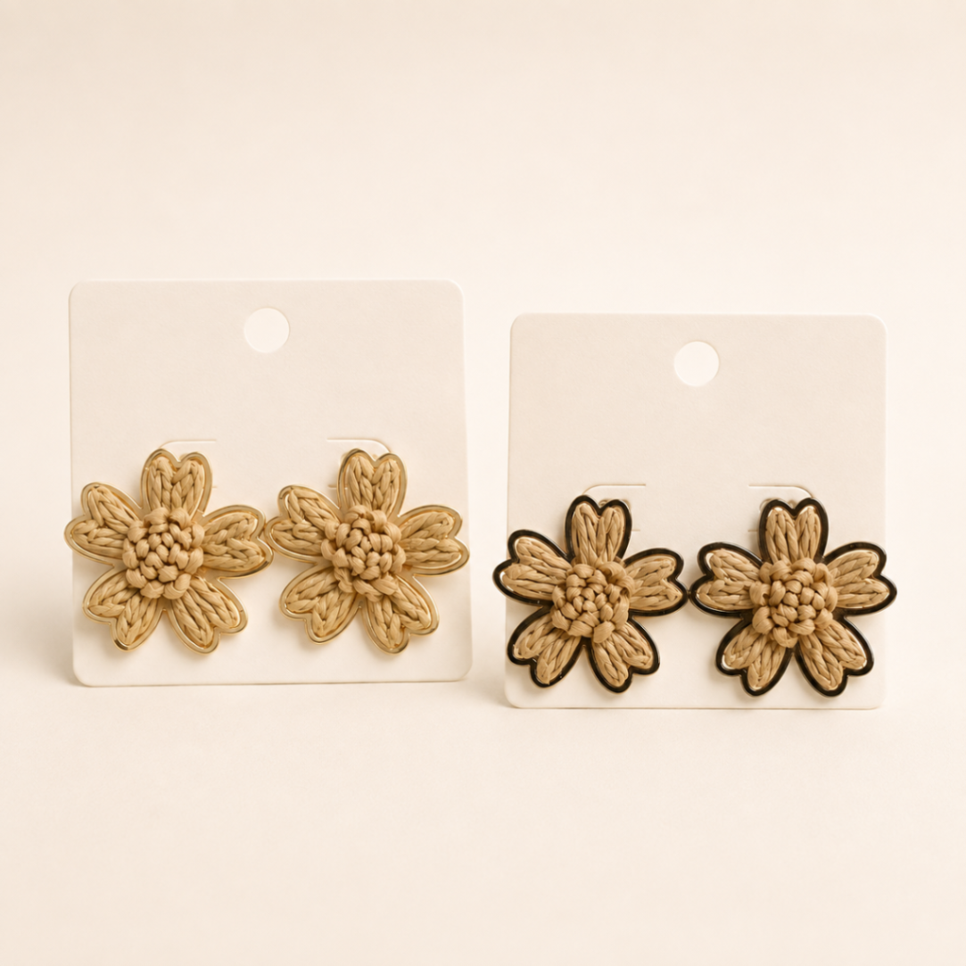PANTALLAS PEQUENAS DE FLORES BEIGE