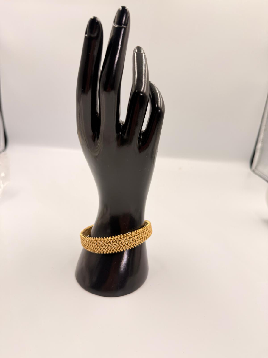 BANGLE DORADA TRENZADA PEQUENA