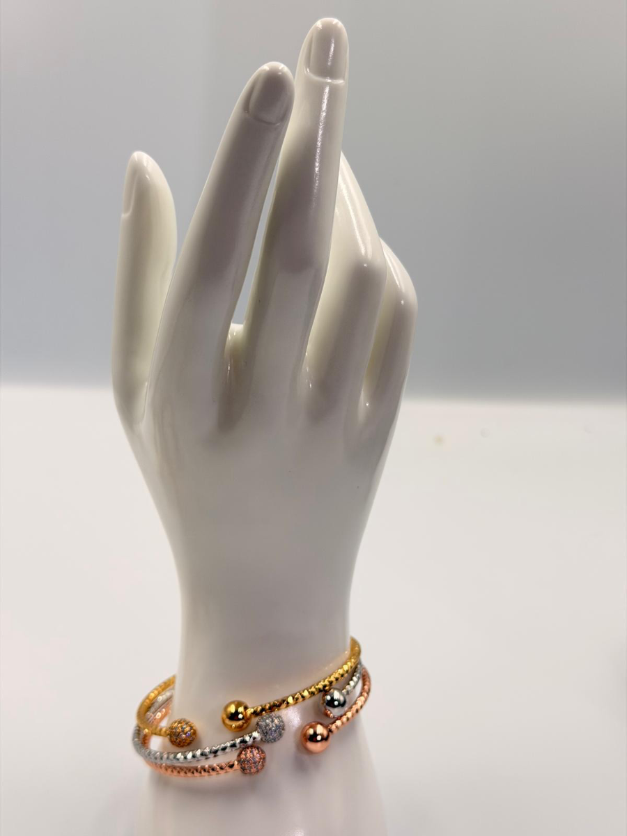 BANGLES 3 TONOS RHINESTONES