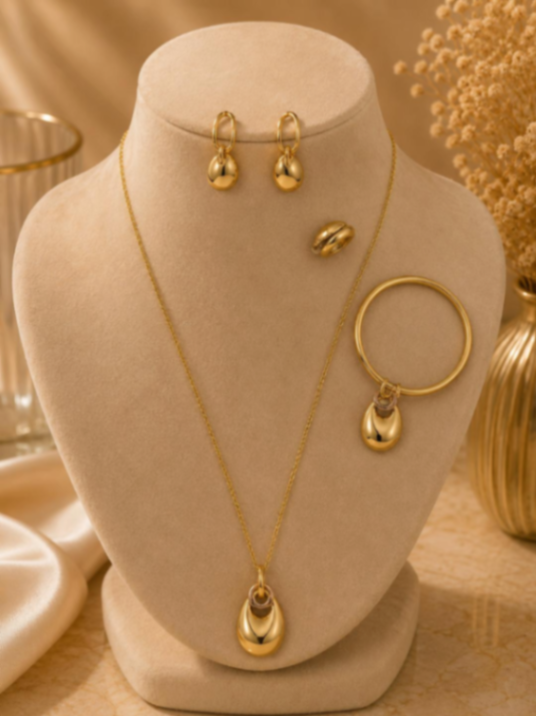 SET 4PCS GOTA DE AGUA