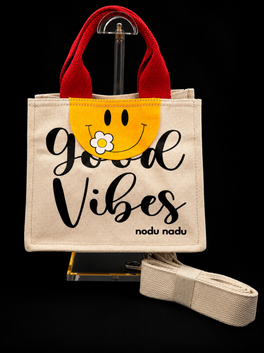 CARTERA NODU NADU CREMA GOOD VIBES HAPPY FACE