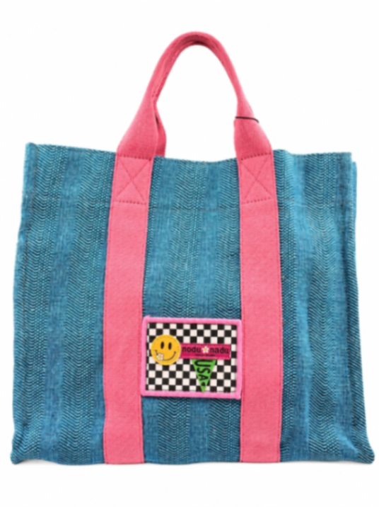 CARTERA NODU NODA AZUL/ROSA