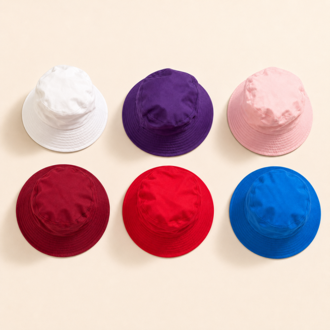 BUCKET HATS DOUBLE SIDE