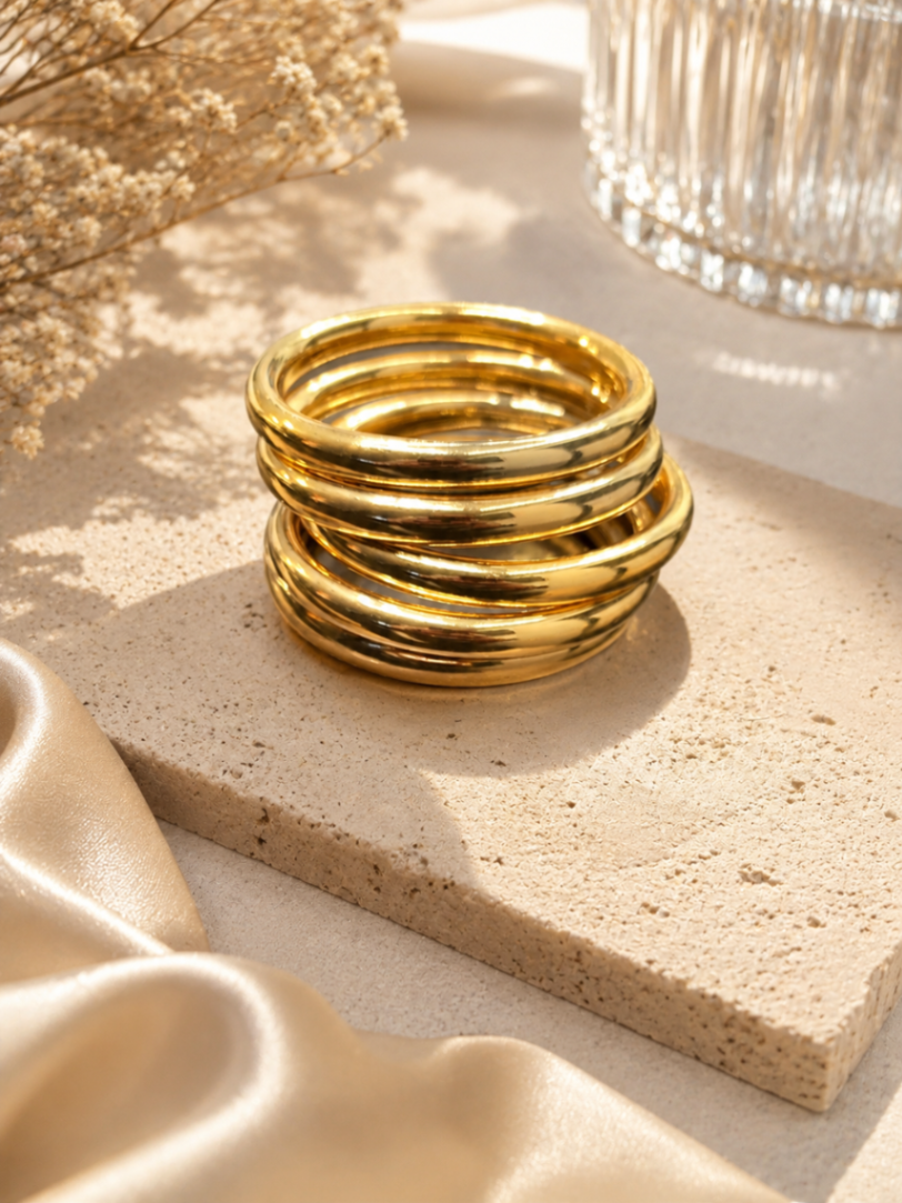 BANGLES EN DORADO